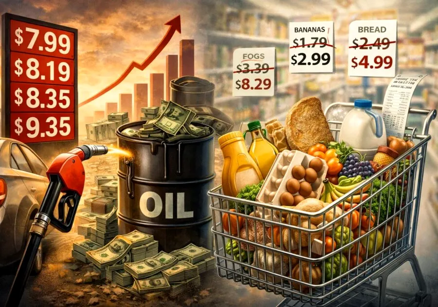 Cum influențează scumpirea petrolului prețurile la benzină și alimente