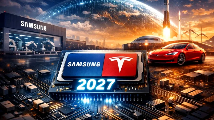 Samsung va produce cipuri Tesla începând din 2027