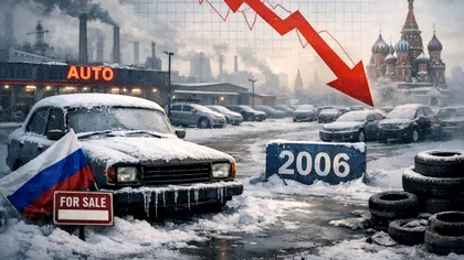 Piața auto din Rusia se confruntă cu cel mai slab început de an după 2006