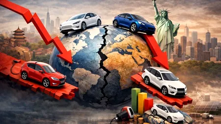Vânzările de vehicule electrice frânează la nivel global