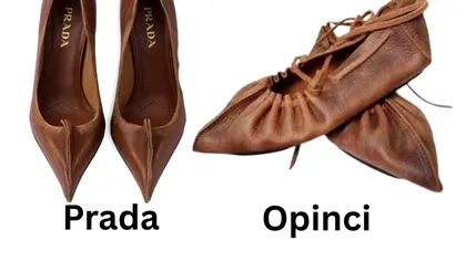 Opincile românești, furate de Prada: Cum a ajuns tradiția locală să se vândă cu 1150 de euro