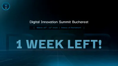Digital Innovation Summit Bucharest 2026 începe într-o săptămână la Palatul Parlamentului
