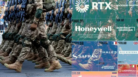 Cine face jocurile în industria de armament mondială. Top 25 companii globale, după capitalizarea de piață