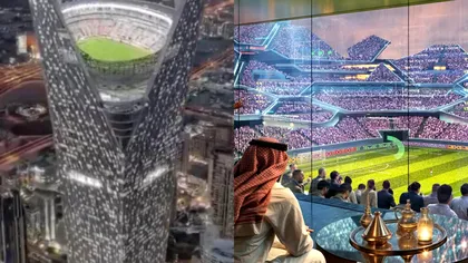Cum va arăta și unde va fi construit „stadionul din cer” de un miliard $. Arabia Saudită accelerează lucrările