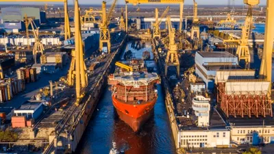 Zi decisivă pentru viitorul Șantierului Naval Mangalia. Rheinmetall și MSC vor să transforme platforma într-un centru strategic european