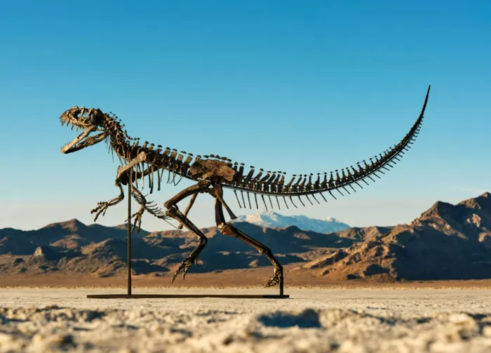 O fosilă rară de Ceratosaurus, adjudecată pentru mai bine de 30 de milioane de dolari