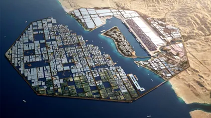 Probleme în cel mai grandios proiect de dezvoltare urbană al lumii. Arabia Saudită construiește de la zero un complex de patru orașe desprinse din filmele SF