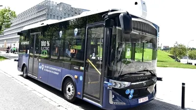 Cluj-Napoca, pionier în România: Primul autobuz fără șofer a fost testat pe străzile orașului