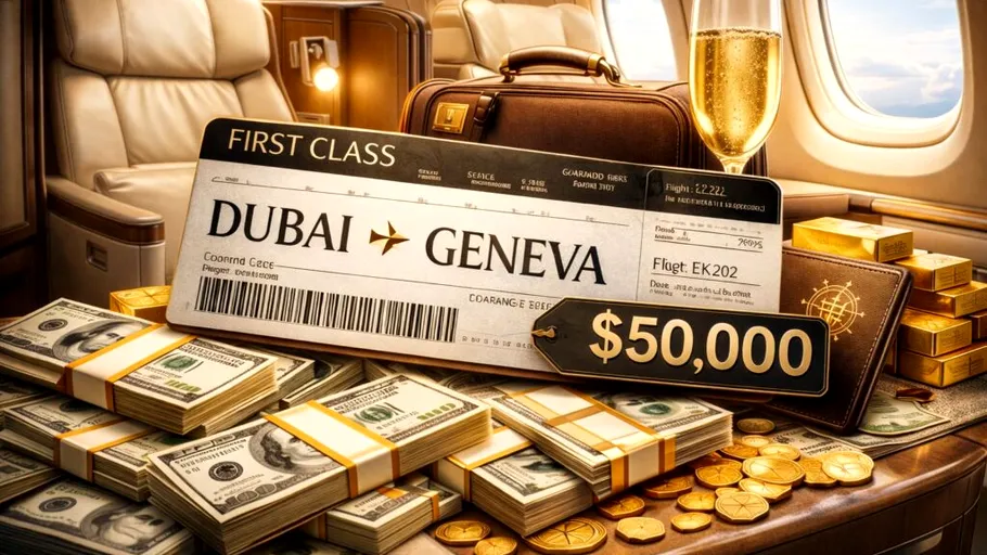 Cât a ajuns să coste un bilet de avion Dubai-Geneva