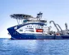 Nava Leonardo da Vinci, construită în România, a demarat un proiect istoric: prima legătură energetică directă între Regatul Unit și Germania