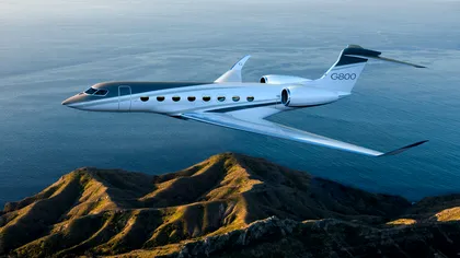 Cel mai lung zbor fără escală. Gulfstream G800 parcurge până la 15.100 km dintr-o „bucată” (VIDEO)