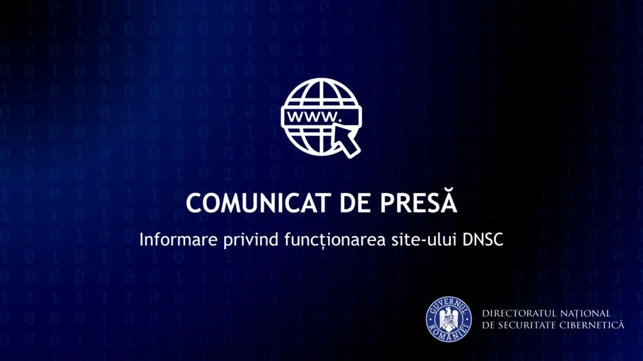 Site-ul DNSC, afectat temporar de un posibil atac DDoS. Platforma a fost stabilizată