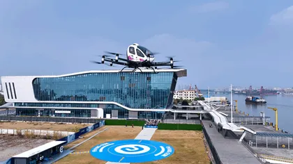 Revoluție în mobilitate: în China se va circula cu taxiuri zburătoare până în 2030