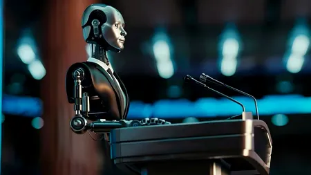 Oamenii acceptă inteligența artificială în politică, dar nu vor ca roboții să conducă lumea