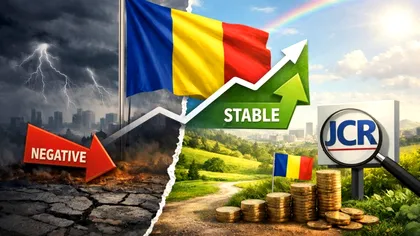 JCR: perspectiva României a fost revizuită de la „negativă”, la „stabilă”