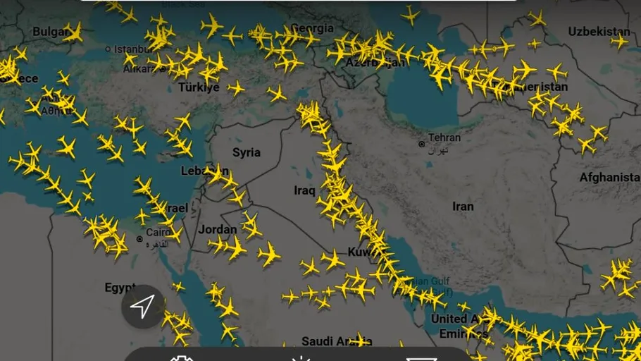 Iranul își închide spațiul aerian fără explicații în noaptea de miercuri spre joi