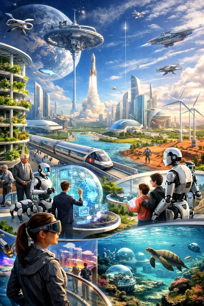 Cum ar putea redifini tehnologia lumea până în 2050