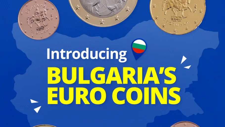 Au apărut primele imagini cu monedele euro ale Bulgariei