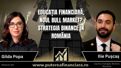 Ilie Pușcaș, Binance România: Așteptăm aprobarea oficială pentru licența MiCA în următoarele luni. Ne aliniem complet cadrului european