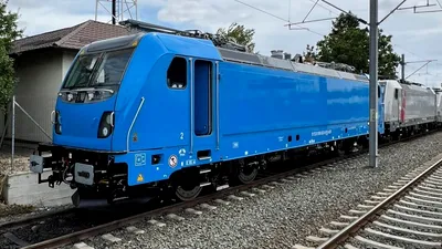 Prima locomotivă electrică TRAXX 3 MS a ajuns în România