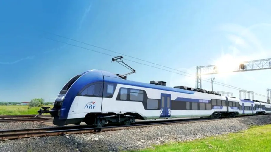 Primul tren produs în Polonia pentru România a ajuns azi în țară. De când va fi pus în funcțiune?