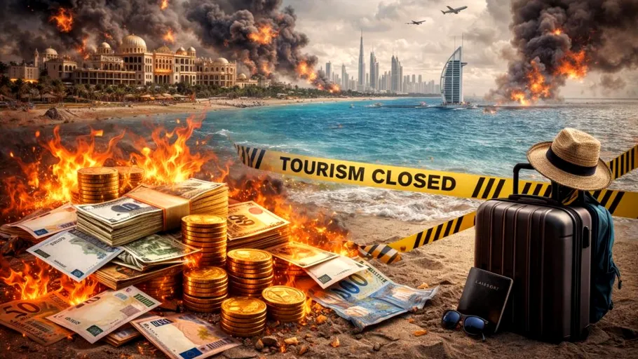 Câți bani pierde zilnic turismul din Golf din cauza războiului