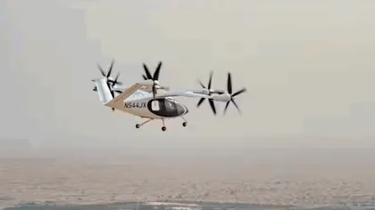 Dubai a finalizat cu succes primul zbor-test al unui taxi aerian din Orientul Mijlociu