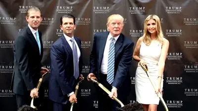 Vicepreședintele executiv al Trump Organization a sosit la București. Ce planuri are familia Trump în România