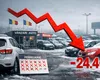 Piața auto din România continuă declinul și în luna februarie