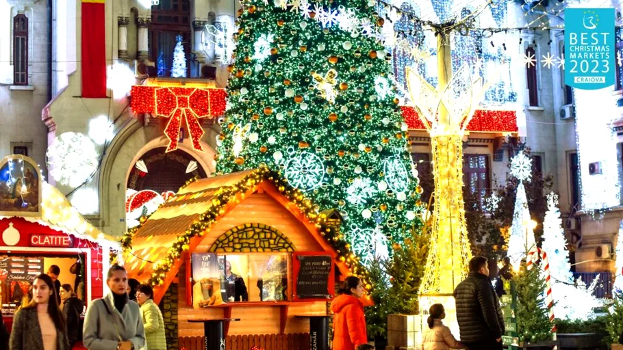 Craiova plătește 30.000 de euro pentru un loc în competiția „Best Christmas Markets in Europe”