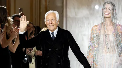 Testamentul lui Armani: L’Oréal, favorită la preluarea imperiului