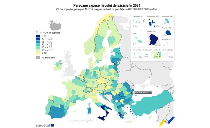 Paradox european: România, cea mai mică pondere a sărăciei