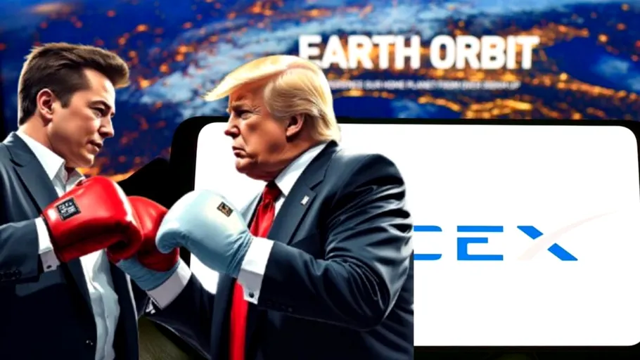 Conflictul dintre Elon Musk și Donald Trump se întinde până în spațiu. Implicații majore pentru sectorul spațial american și viitorul explorării cosmice