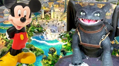Dragonul Toothless VS Mickey Mouse. Cum se bat marile parcuri tematice să atragă cât mai mulți vizitatori