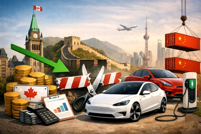 Canada reduce taxele pentru vehiculele electrice produse în China