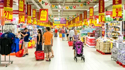 Piața de bunuri de larg consum din România, creștere de 9% în T1