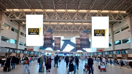 Focus Media Outdoor capitalizează traficul record de la Aeroportul Otopeni: „Estimările indică o depășire a pragului de 17 milioane de pasageri”