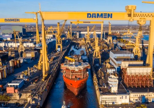 Zi decisivă pentru viitorul Șantierului Naval Mangalia. Rheinmetall și MSC vor să transforme platforma într-un centru strategic european