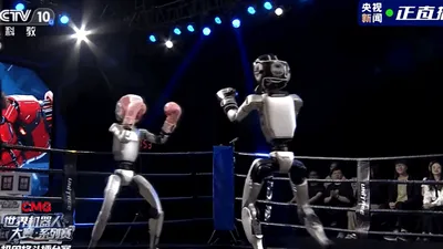 Primul meci de box între roboți umanoizi: de la competiție sportivă high-tech la comedie (VIDEO)