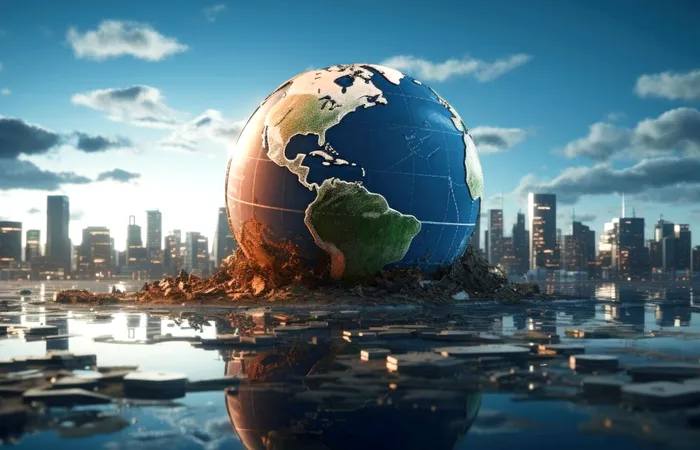 Harta economiei negre la nivel global.