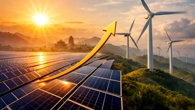 China: Energia solară depășește în premieră energia eoliană