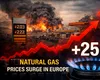 Prețurile gazelor în Europa explodează pe fondul crizei din Golf
