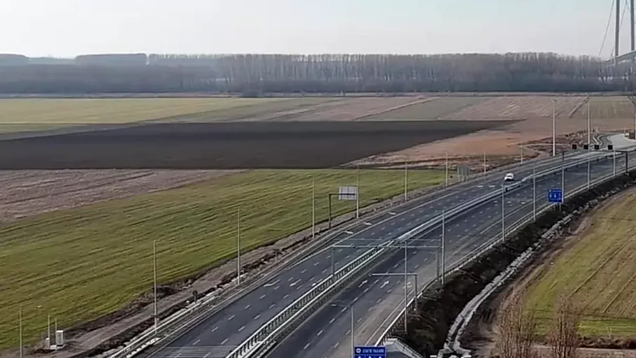 Drumul de mare viteză București-Giurgiu intră în linie dreaptă