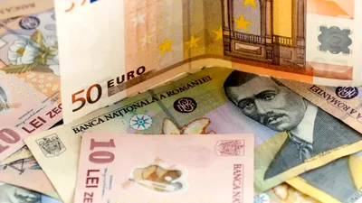 Schimbul valutar leu-euro variază în funcție de direcția tranzacției: băncile câștigă la cumpărare, casele de schimb la vânzare
