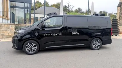 Pony.ai și Stellantis lansează taxiuri autonome în Europa