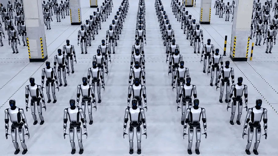 China a pregătit o adevărată armată de roboți. Imaginile care i-au lăsat pe internauți cu gura căscată