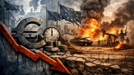 Economia bate pasul pe loc în toate cele 21 de state din zona euro